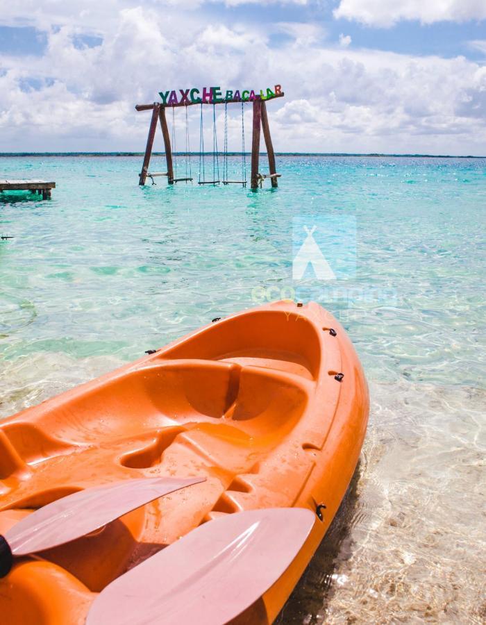 Ecocamping Yaxche Bacalar Ngoại thất bức ảnh